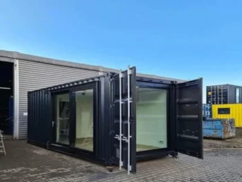 20-Foot Shipping Container Converted into an Office – Great Deal!