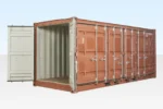 Used 20′ Open Side Shipping Container
