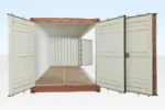 Used 20′ Open Side Shipping Container