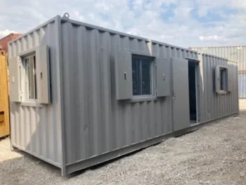 Used 30-Foot Container Office – Spacious, Insulated, and Functional at a Great Price