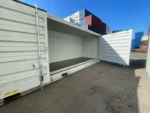 40-foot Open Side Container with side opening – High Capacity RAL 7035
