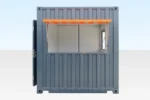 20-Foot Shipping Container Converted into a Cafe/Bar/Snack Bar for Sale