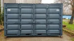 Used 15-Foot Open Side Container – Full Side Access and Secure Storage