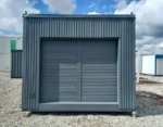 Commercial Container 300×350 with Roller Shutters and Rear Door