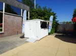 4×2 m Demountable Bar Container, White RAL 9016