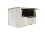 4×2 m Demountable Bar Container, White RAL 9016
