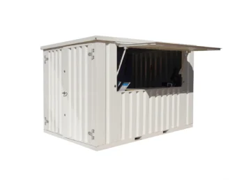 4×2 m Demountable Bar Container, White RAL 9016