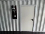 20-foot storage container with electricity