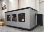 Container Office Belgium 18 m²: Modular Space for Construction Sites and Temporary Offices