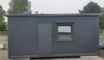 15 m² Office Container with WC and Kitchenette: Comfort and Independence