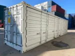 40-foot Open Side Container with side opening – High Capacity RAL 7035