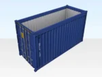 Used 20-Foot Open Top Shipping Container