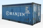 Used 20-Foot Open Top Shipping Container