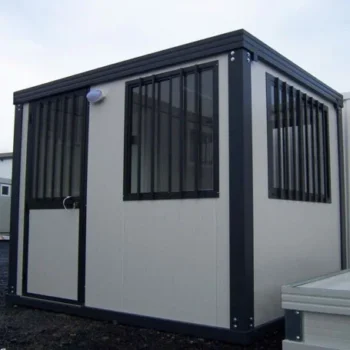 New bungalow, guardhouse, 3 meters