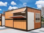 6×2.5 m Commercial Container – Designer Sales Kiosk